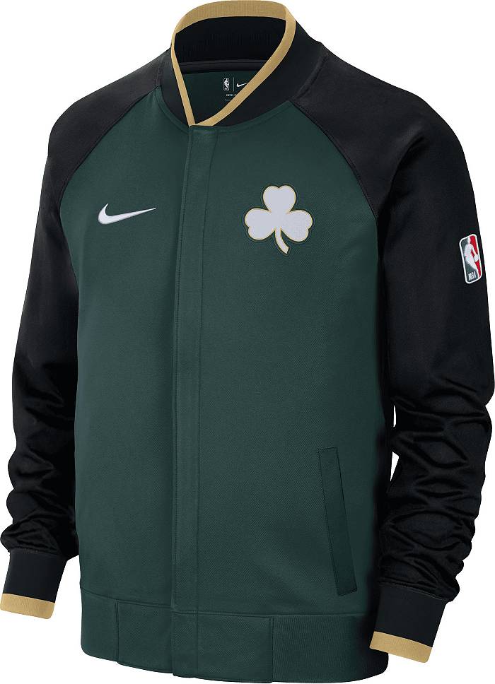 Nike Boston Celtics Showtime Men's Nike Dri-FIT NBA Full-Zip Hoodie  Green/White