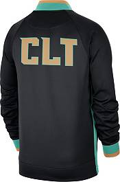 Nike Men's 2022-23 City Edition Charlotte Hornets Black Showtime Full Zip Sweatshirt product image