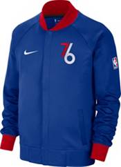 Nike Men's 2022-23 City Edition Philadelphia 76ers Blue Showtime Full Zip Sweatshirt product image
