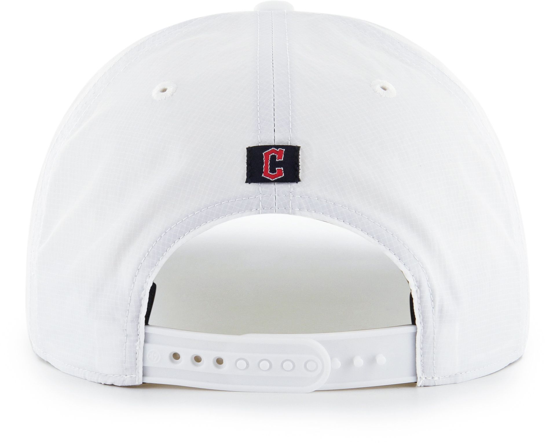 '47 Adult Cleveland Guardians White Downburst Hitch Adjustable Hat product image