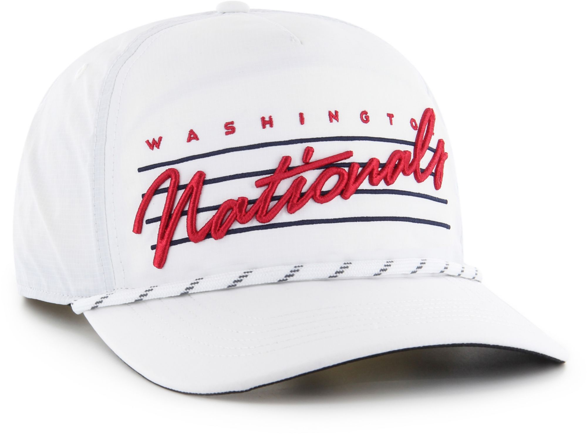 '47 Adult Washington Nationals White Downburst Hitch Adjustable Hat product image
