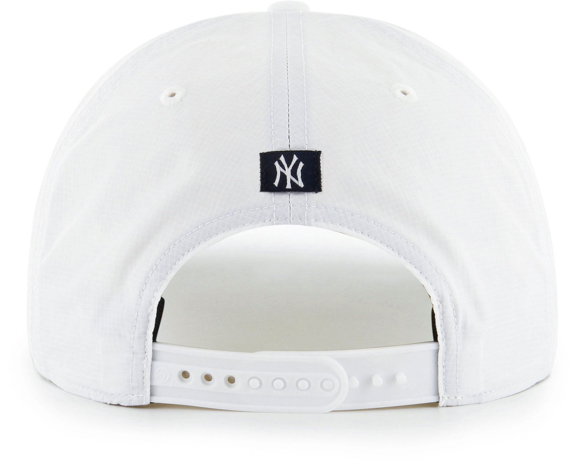 '47 Adult New York Yankees White Downburst Hitch Adjustable Hat product image