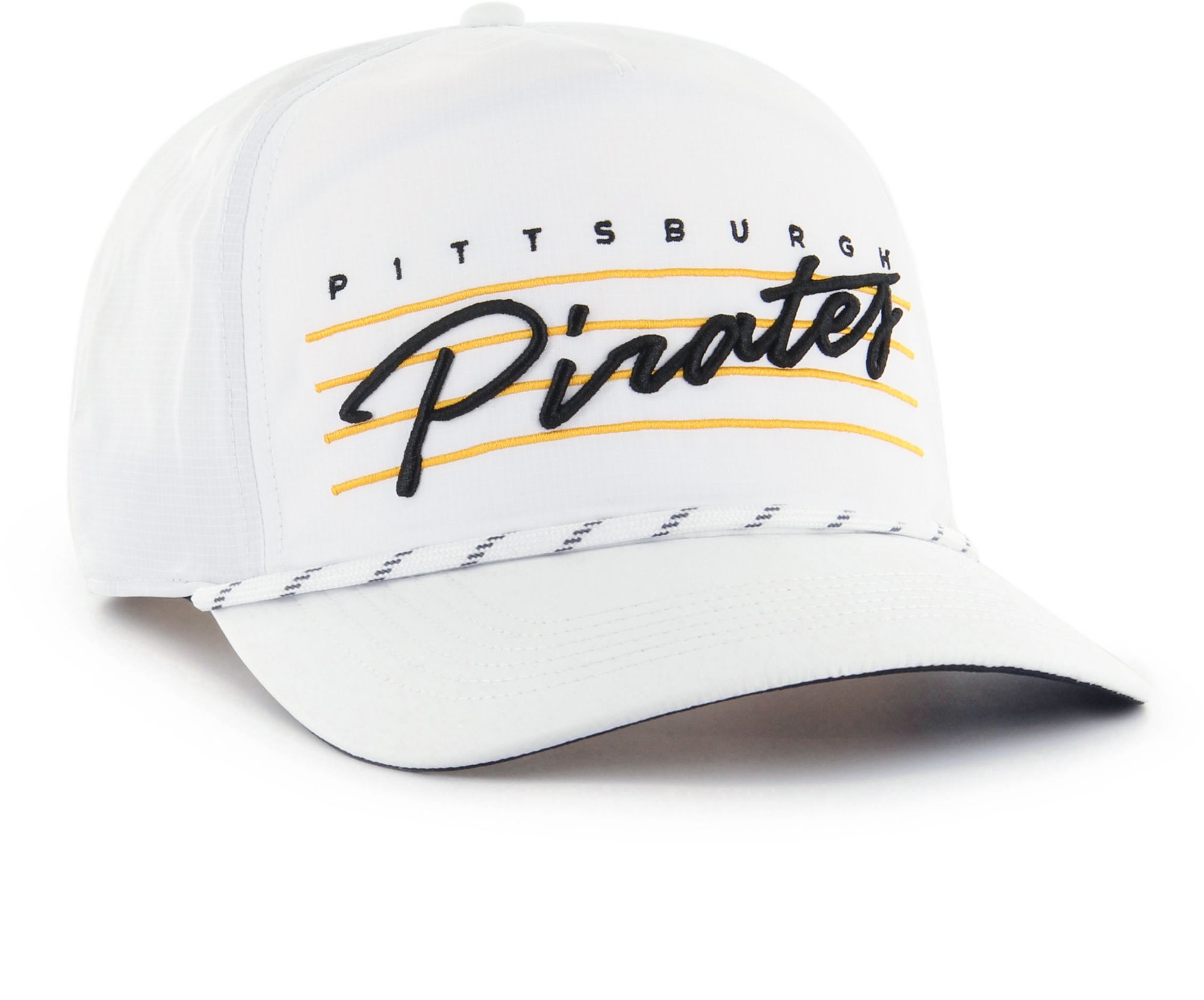 '47 Adult Pittsburgh Pirates White Hitch Adjustable Hat product image