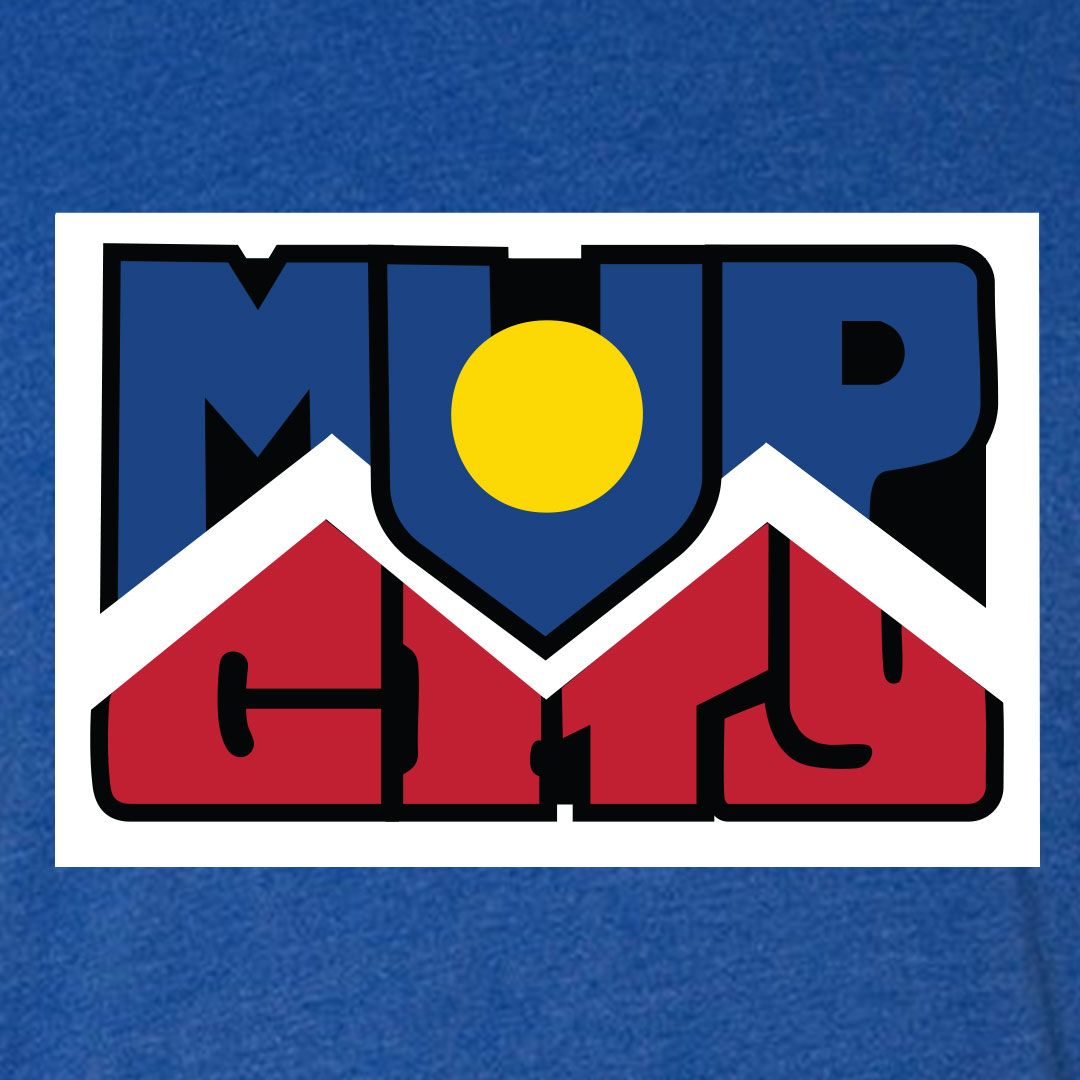 ALLCITY Adult Denver Blue MVP Short Sleeve T-Shirt product image