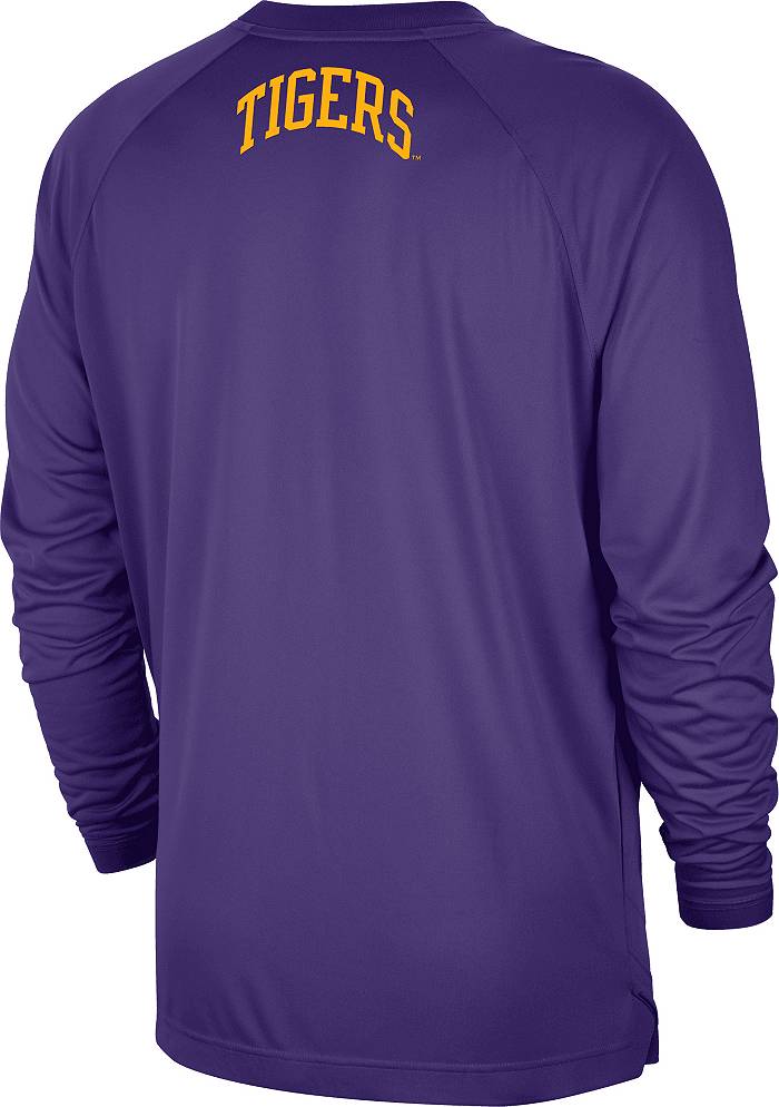 Youth Nike LSU Tigers Purple Elite Baseball Jersey