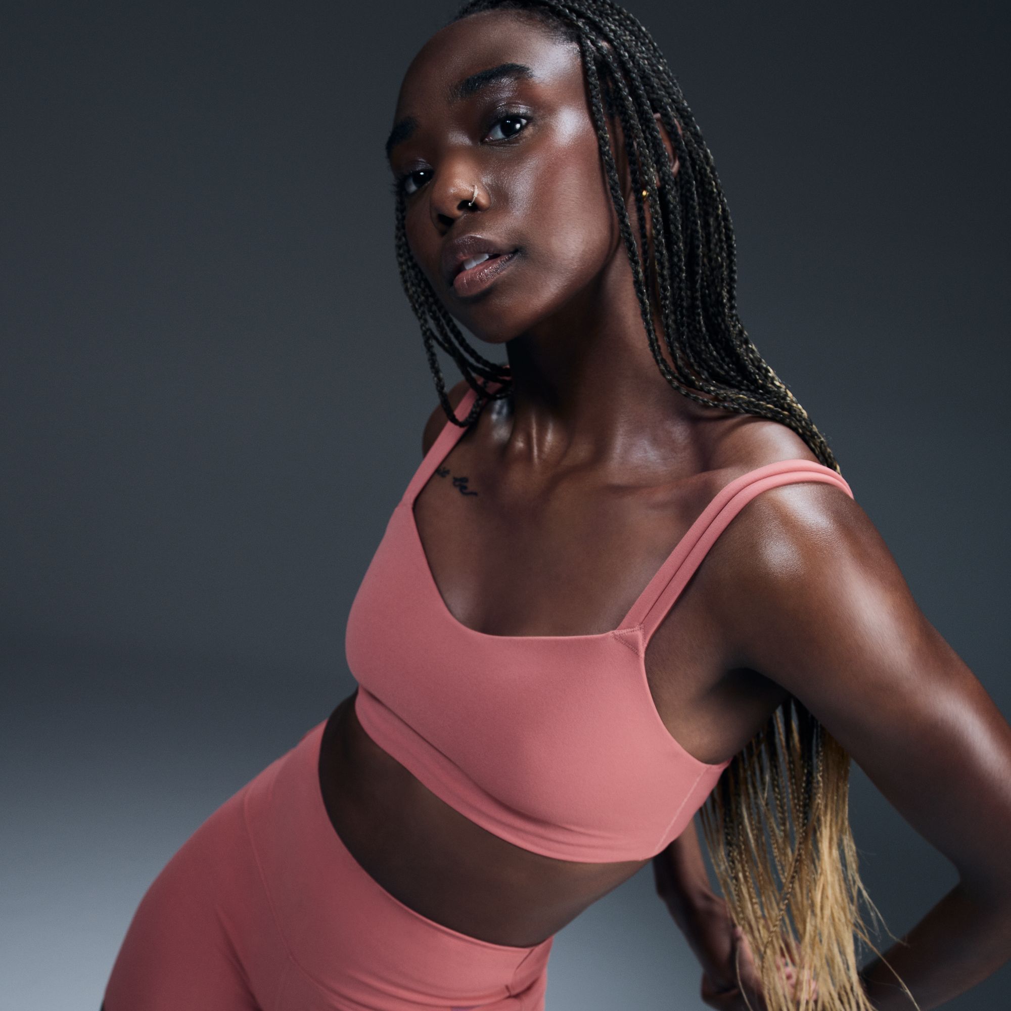 Nike Women's Zenvy Strappy Light-Support Padded Sports Bra product image