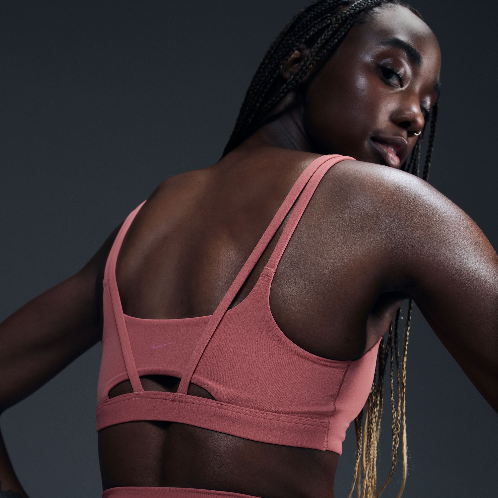 Nike Women's Zenvy Strappy Light-Support Padded Sports Bra product image