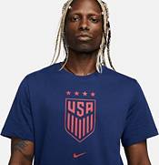 Nike USWNT 2023 Crest Royal Blue T-Shirt product image