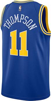  Klay Thompson Golden State Warriors Yellow #11 Youth 8-20  Alternate Edition Swingman Player Jersey (8) : Sports & Outdoors
