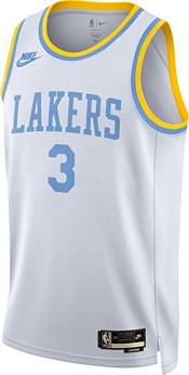 Nike Men's Los Angeles Lakers Anthony Davis #3 White Hardwood Classic Dri-FIT Swingman Jersey product image