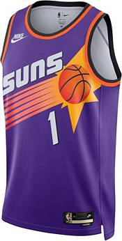 NBA Men's Phoenix Suns Devin Booker Purple Swingman Jersey Stitched Size  Large