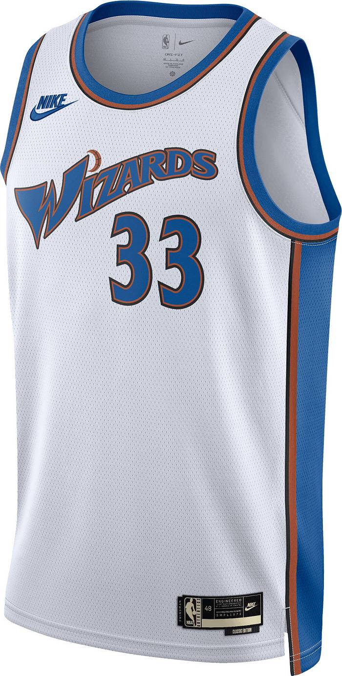 2022 Season Washington Wizards Kuzma #33 Talent City Edition Blue