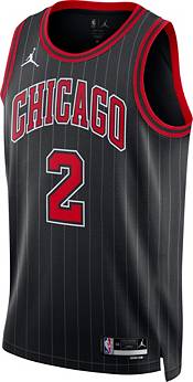 Nike Men's Chicago Bulls Lonzo Ball #2 Black Dri-FIT Swingman Jersey product image