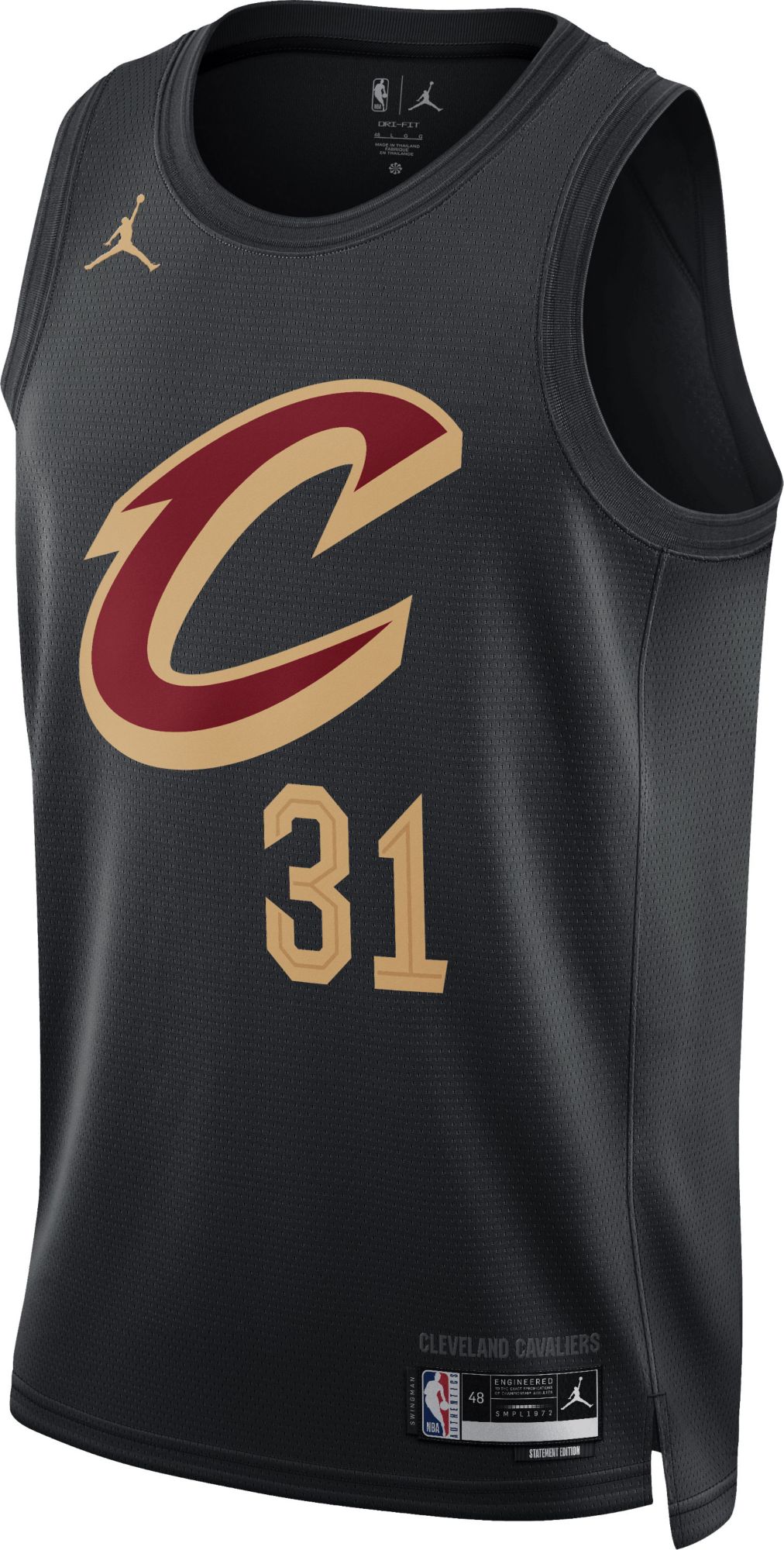 Jordan Adult Cleveland Cavaliers Jarrett Allen #31 Swingman Statement Jersey product image