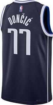 Nike Men's Dallas Mavericks Luka Doncic #77 Navy Dri-FIT Swingman Jersey product image