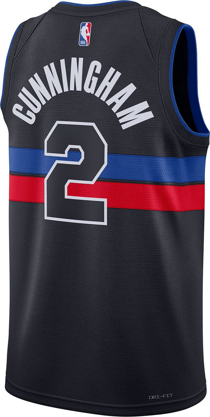 Detroit Pistons: Cade Cunningham 2022 City Jersey - Officially License