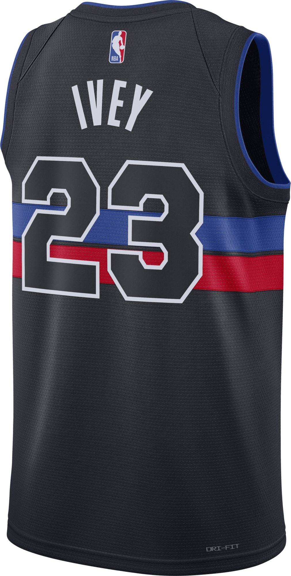 Nike Men's Detroit Pistons Jaden Ivey #23 Blue Dri-FIT Swingman Jersey