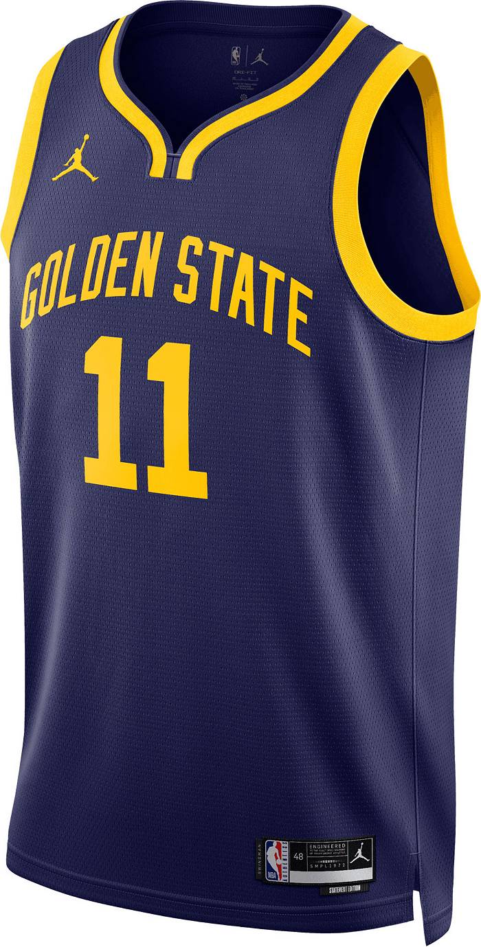 Youth Jordan Brand Klay Thompson Blue Golden State Warriors Swingman Jersey - Statement Edition Size: Small