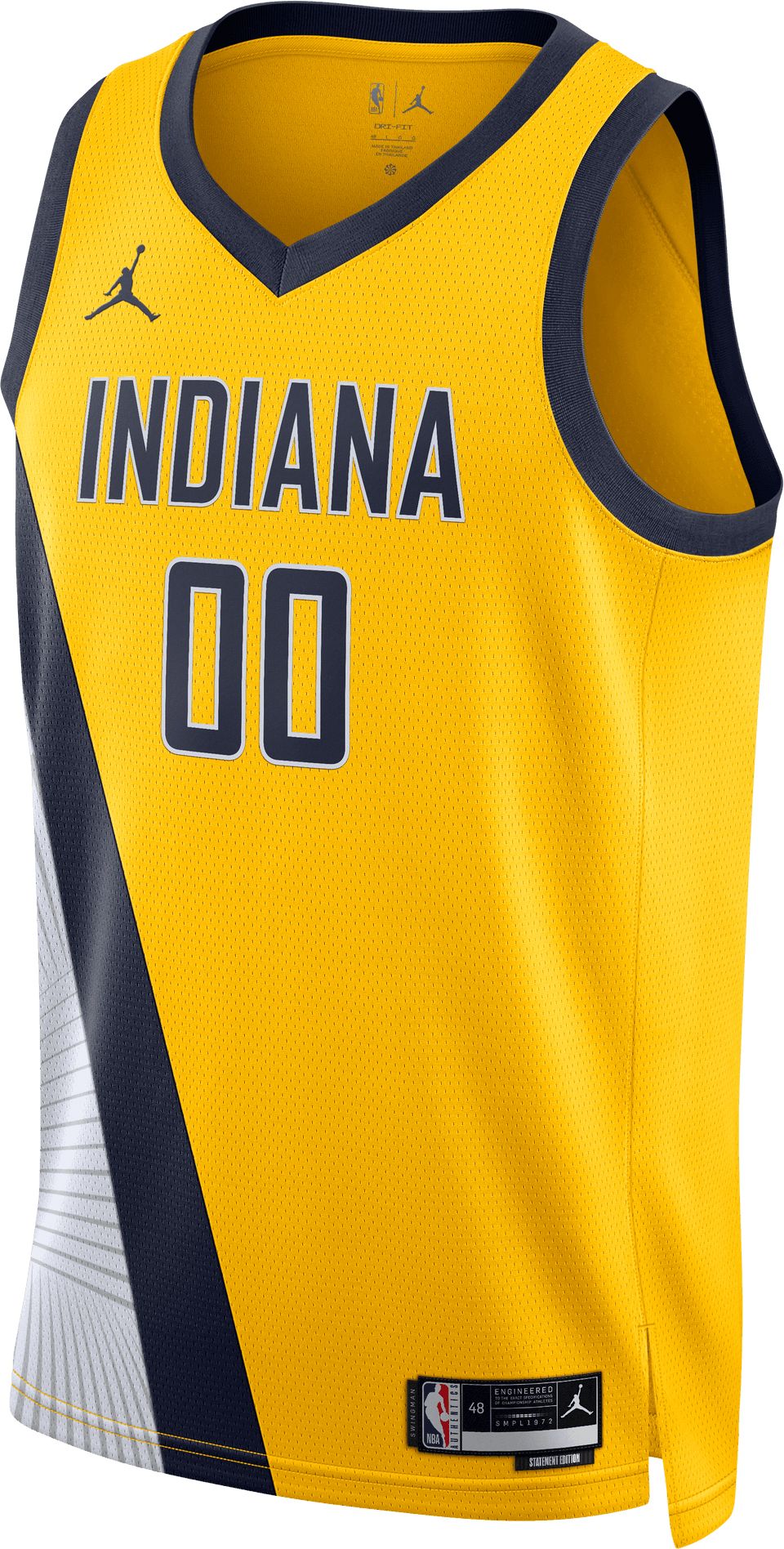 Adult Indiana Pacers #00 Bennedict Mathurin Icon Swingman Jersey by Nike