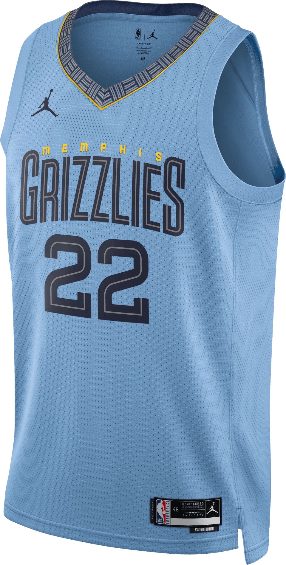 Nike Men's Memphis Grizzlies Desmond Bane #22 Blue Dri-FIT Swingman Jersey