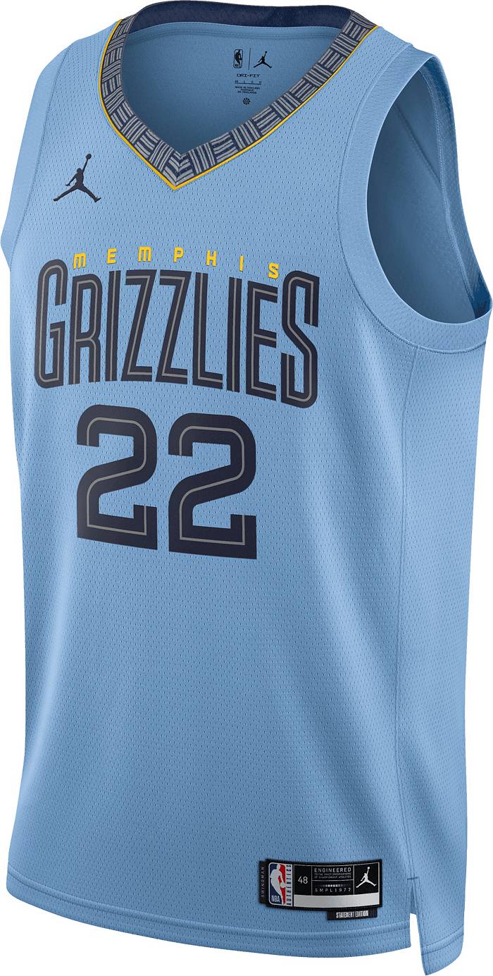 Unisex Jordan Brand Desmond Bane Light Blue Memphis Grizzlies