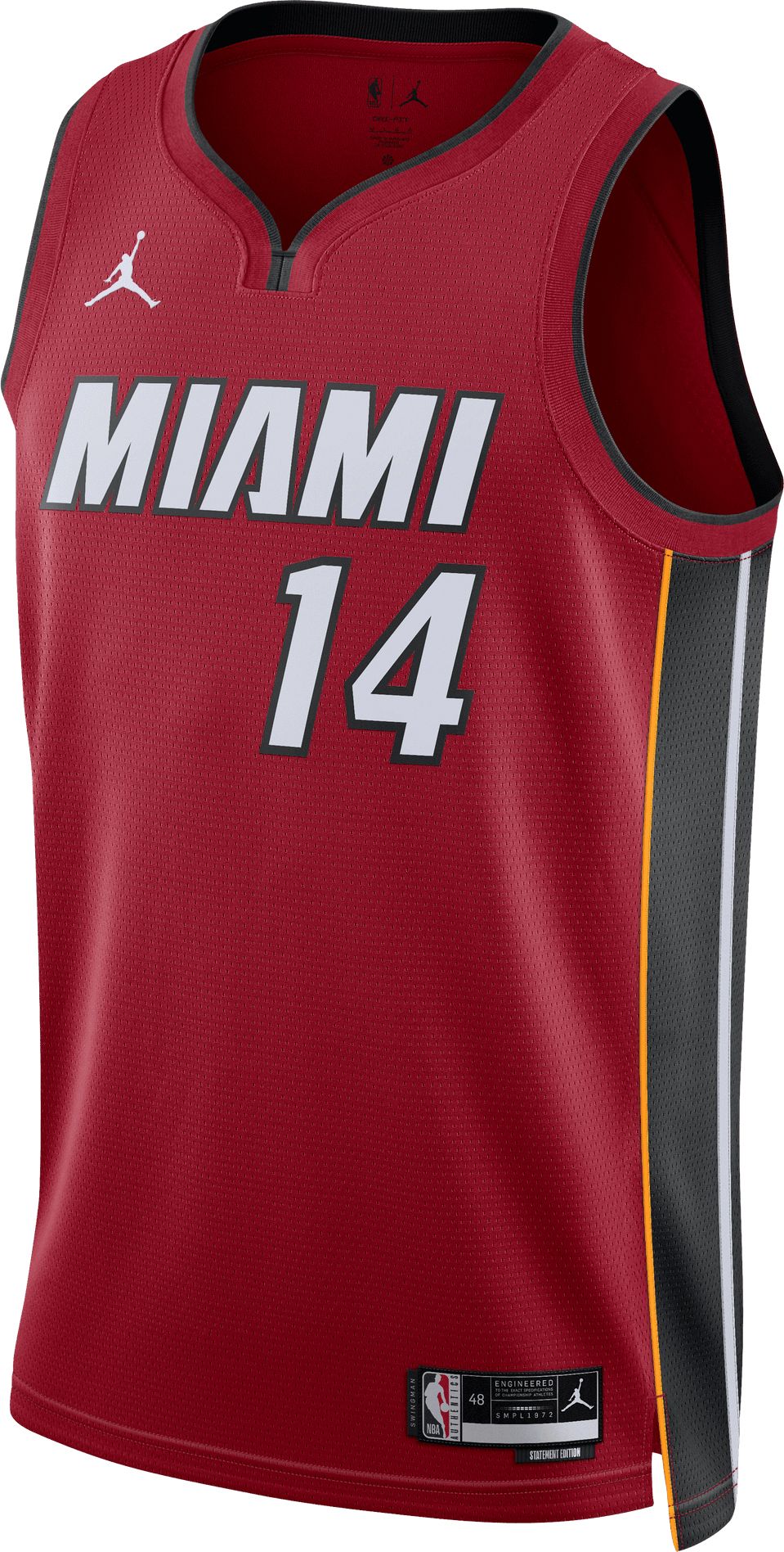 Jordan Adult Miami Heat Tyler Herro #14 Swingman Statement Jersey product image