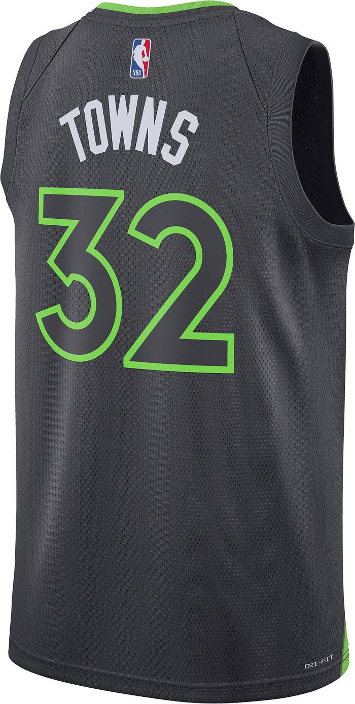  Outerstuff Karl Anthony Towns Minnesota Timberwolves #32 Youth  8-20 Gray City Edition Swingman Jersey : Sports & Outdoors