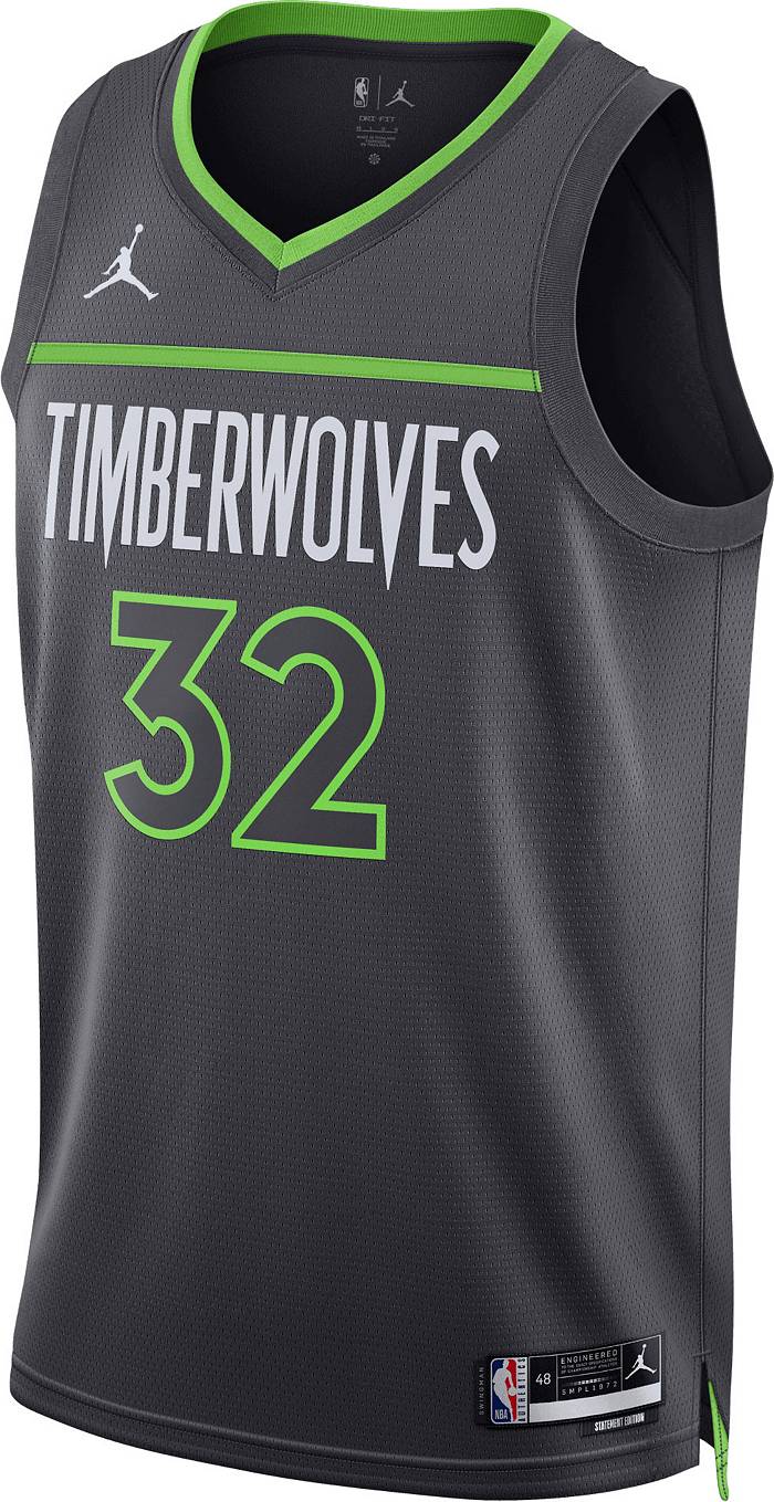 Minnesota Timberwolves- Karl-Anthony Towns Nike Swingman Green NBA Jersey