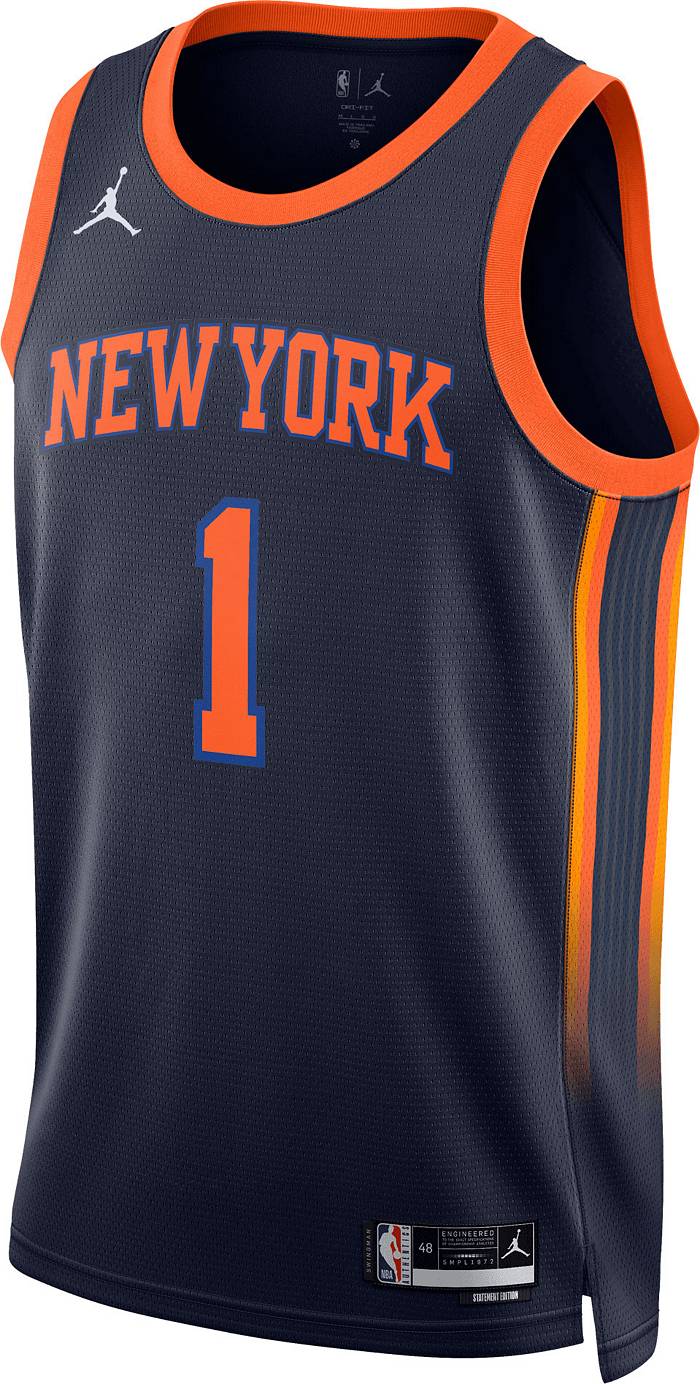Obi Toppin New York Knicks Nike Men's NBA City Edition Swingman Jersey