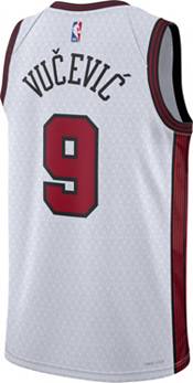 Nike Men's 2022-23 City Edition Chicago Bulls Nikola Vucevic #9 White Dri-FIT Swingman Jersey product image