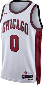Nike Men's 2022-23 City Edition Chicago Bulls Coby White #0 White Dri-FIT Swingman Jersey product image