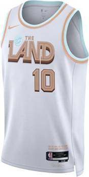 2022 NBA All-Star Cavaliers #10 Darius Garland Maroon Gray Jersey