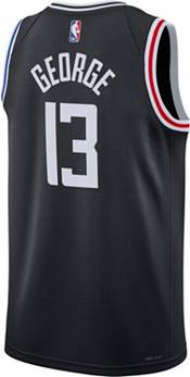 Nike Men's 2022-23 City Edition Los Angeles Clippers Paul George #13 Black  Dri-FIT Swingman Jersey