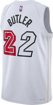 Nike Men's 2021-22 City Edition Miami Heat Jimmy Butler #22 Black