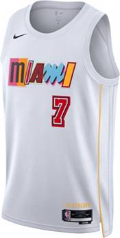 Nike Men's 2022-23 City Edition Miami Heat Kyle Lowry #7 White Dri-FIT Swingman Jersey product image