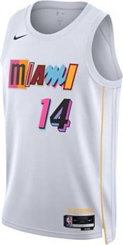 Nike Men's 2022-23 City Edition Miami Heat Tyler Herro #14 White Dri-FIT Swingman Jersey product image