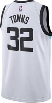 Nike Men's 2022-23 City Edition Minnesota Timberwolves White Dri-Fit  Pregame Long Sleeve Shirt