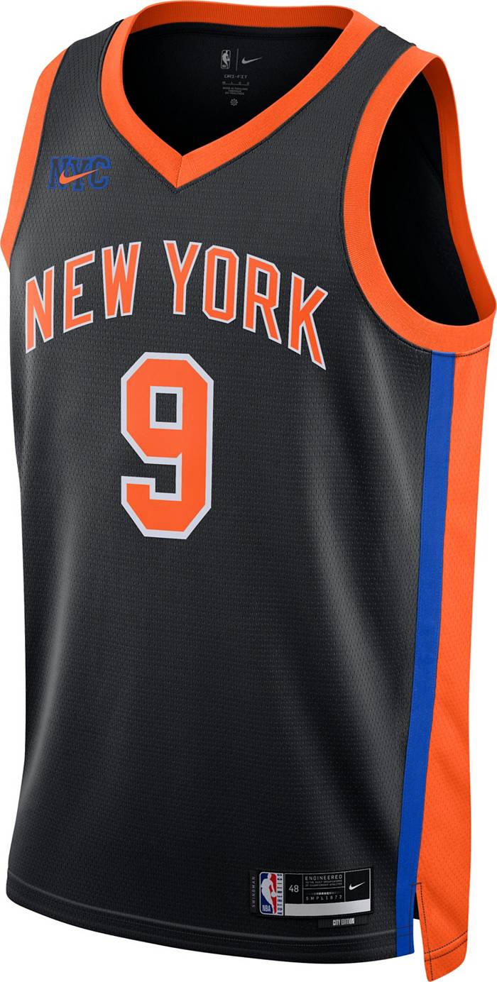 Nike New York Knicks 2020 City Edition Player T-Shirt - RJ Barrett - Macy's