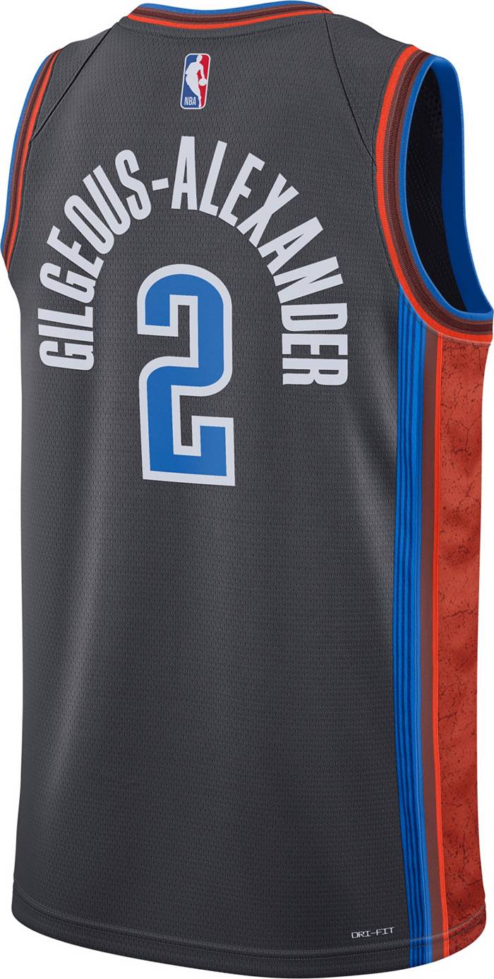 Source Shai Gilgeous-Alexander White 2021/22 City Edition Best Quality  Stitched Basketball Jersey on m.