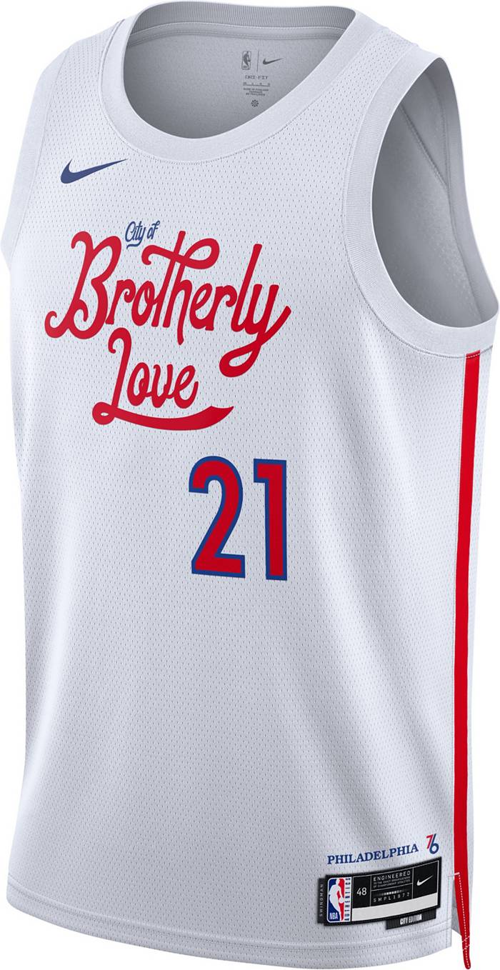 Joel Embiid Philadelphia 76ers Player-Issued #21 Red Jersey from the 2022-23  NBA Season