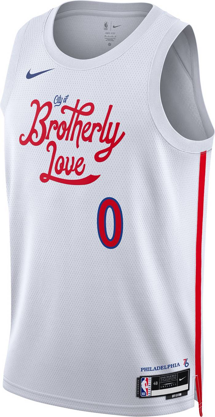 tyrese maxey white jersey