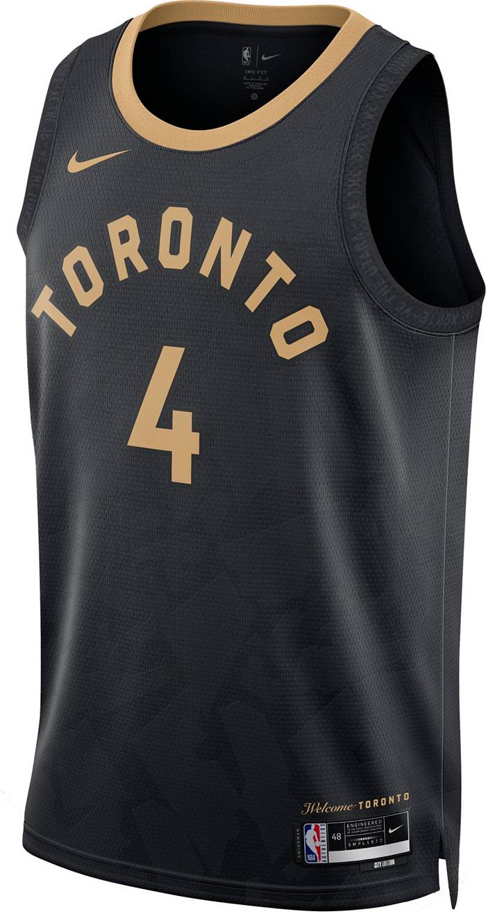 Scottie Barnes Toronto Raptors Nike Icon 2022/23 Name & Number T-Shirt - Red