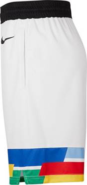 Nike Men's 2022-23 City Edition Minnesota Timberwolves White Dri-Fit Swingman Shorts product image