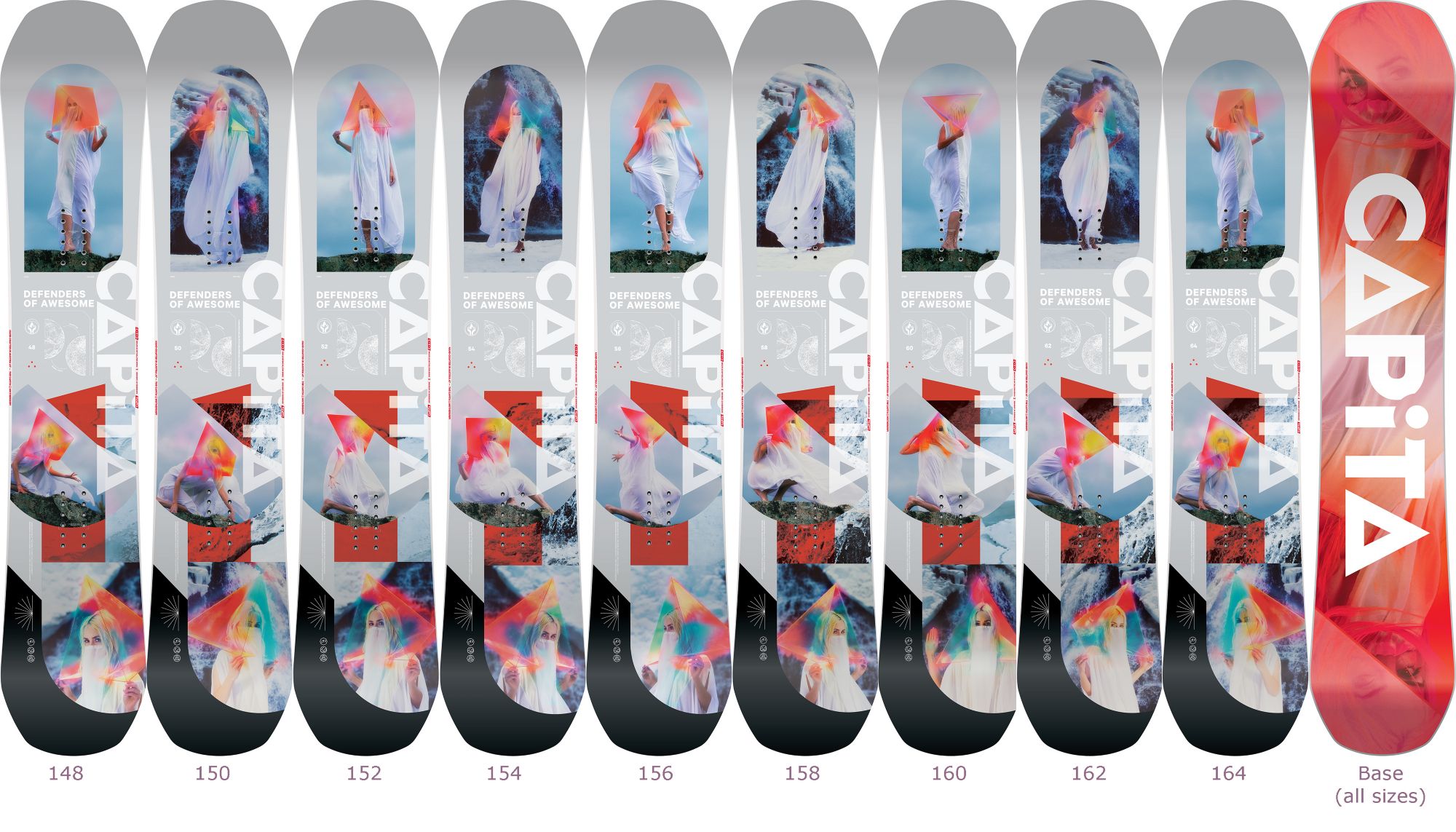 CAPiTA Defenders of Awesome Snowboard product image