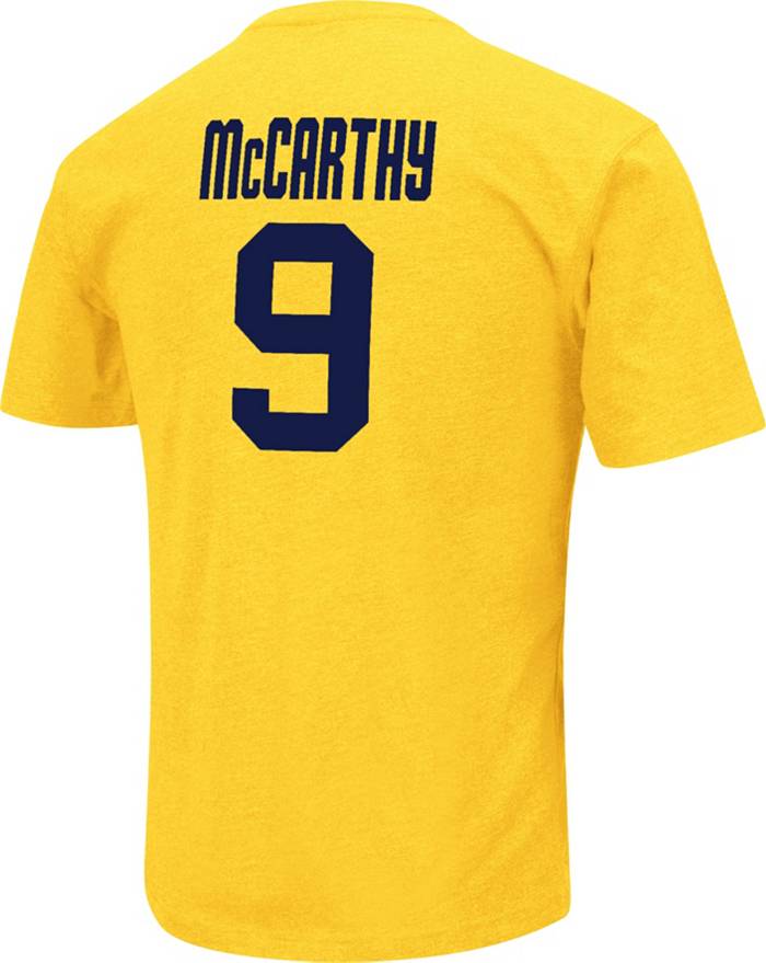 Colosseum Men's Michigan Wolverines JJ McCarthy #9 Navy Replica Football  Jersey