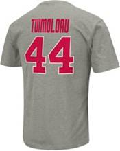 Colosseum Men's Ohio State Buckeyes J. T. Tuimoloau #44 Grey T-Shirt product image