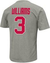 Colosseum Men's Ohio State Buckeyes Miyan Williams #3 Grey T-Shirt product image