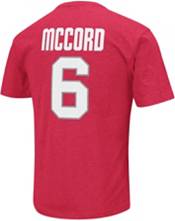 Colosseum Men's Ohio State Buckeyes Kyle McCord #6 Red T-Shirt product image