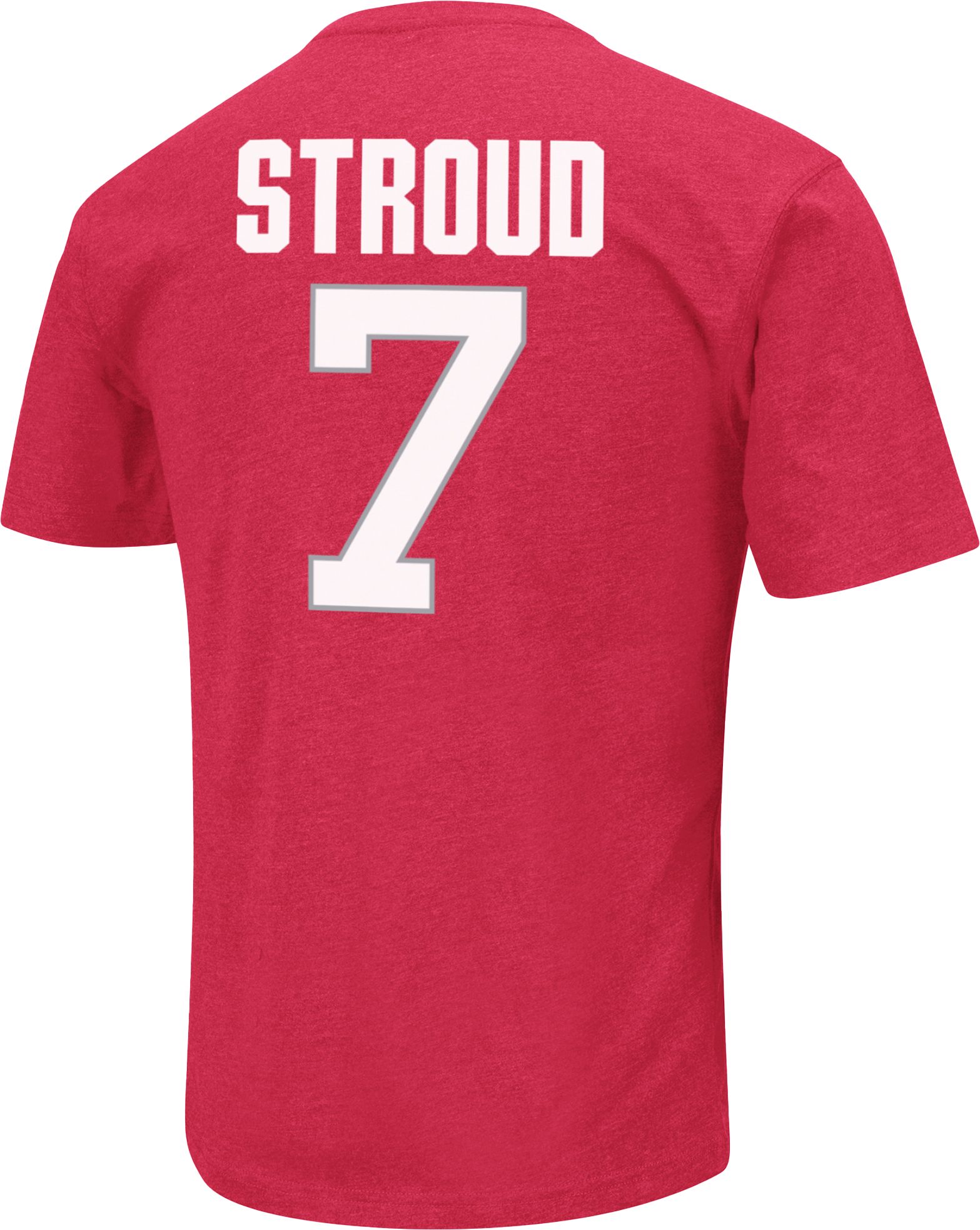 Colosseum Men's Ohio State Buckeyes Scarlet CJ Stroud #7 T-Shirt product image