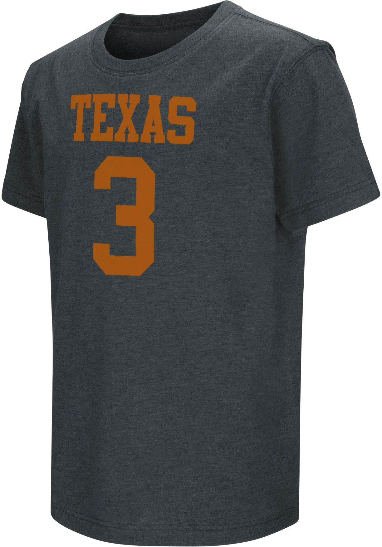 Colosseum Youth Texas Longhorns Quinn Ewers #3 Black T-Shirt product image
